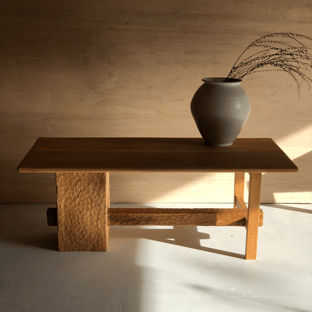 Table basse en chêne 
