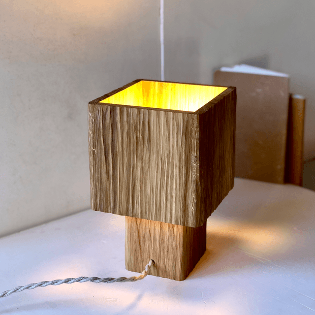 Lampe à poser Chêne 