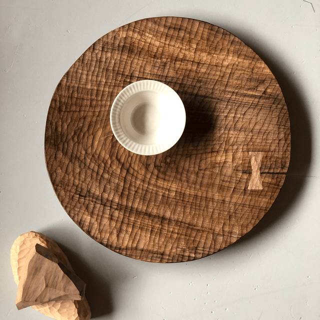 Plateau Noyer papillon