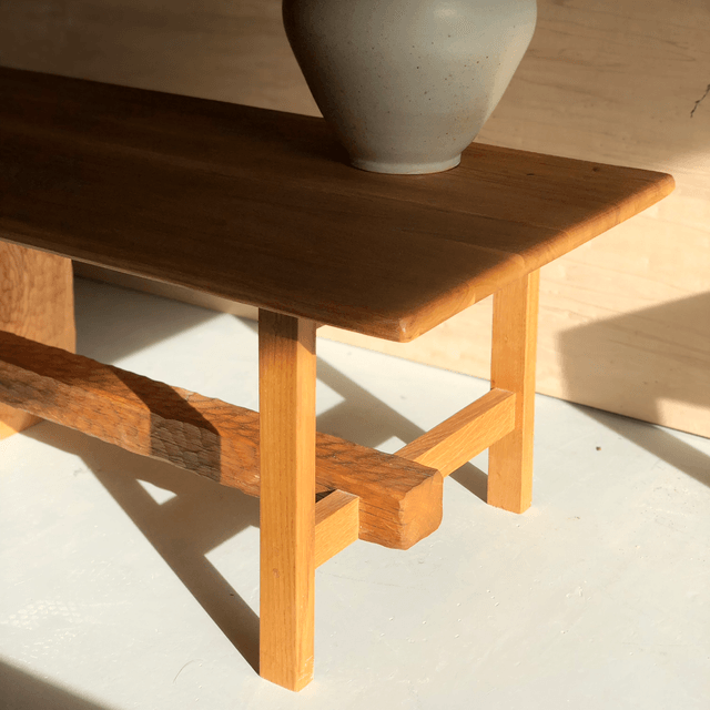 Table basse en chêne 