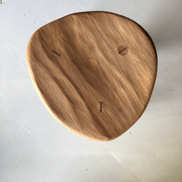 Petit tabouret chêne 
