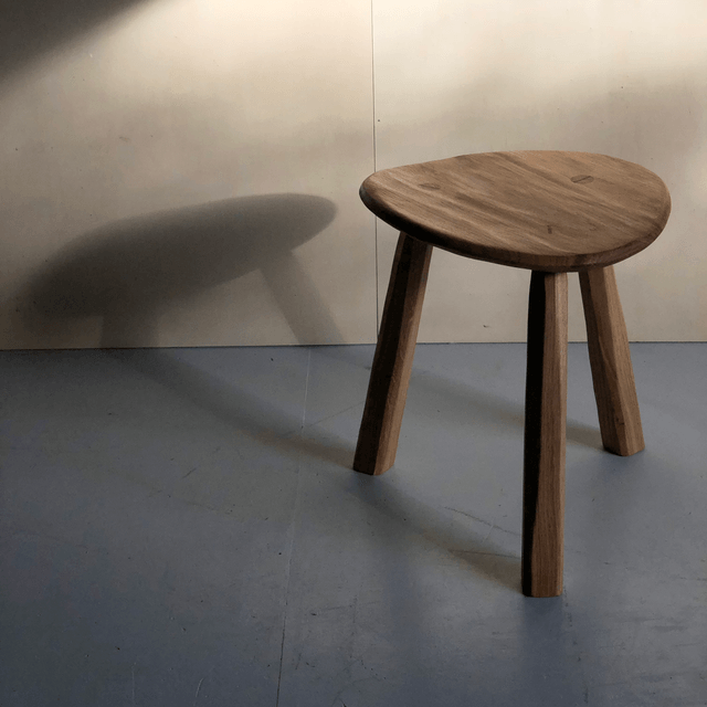 Petit tabouret chêne 
