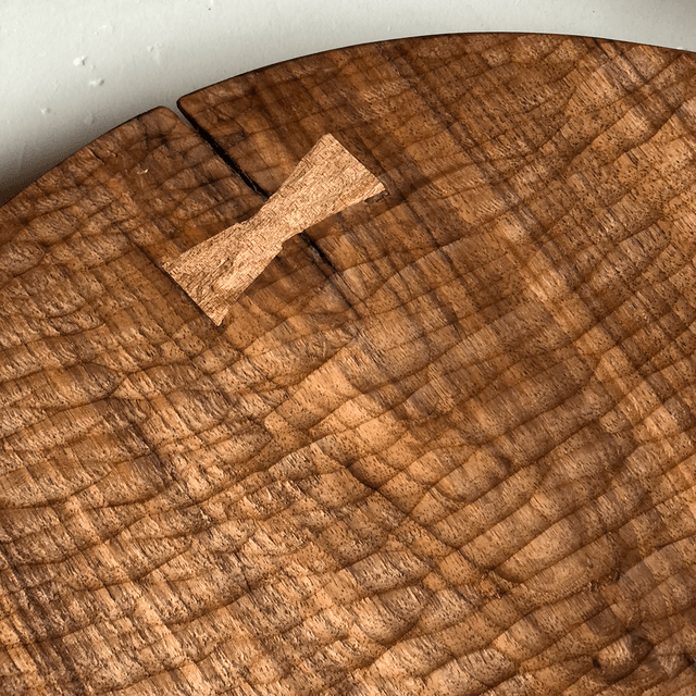 Plateau Noyer papillon