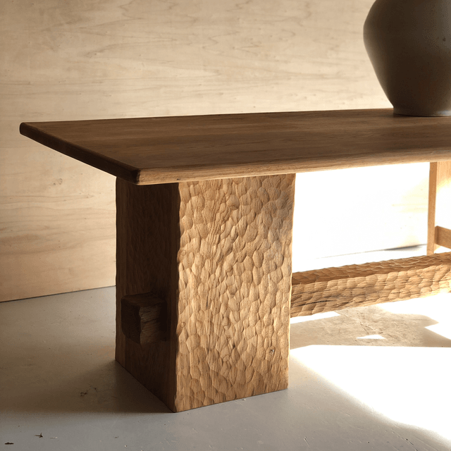 Table basse en chêne 