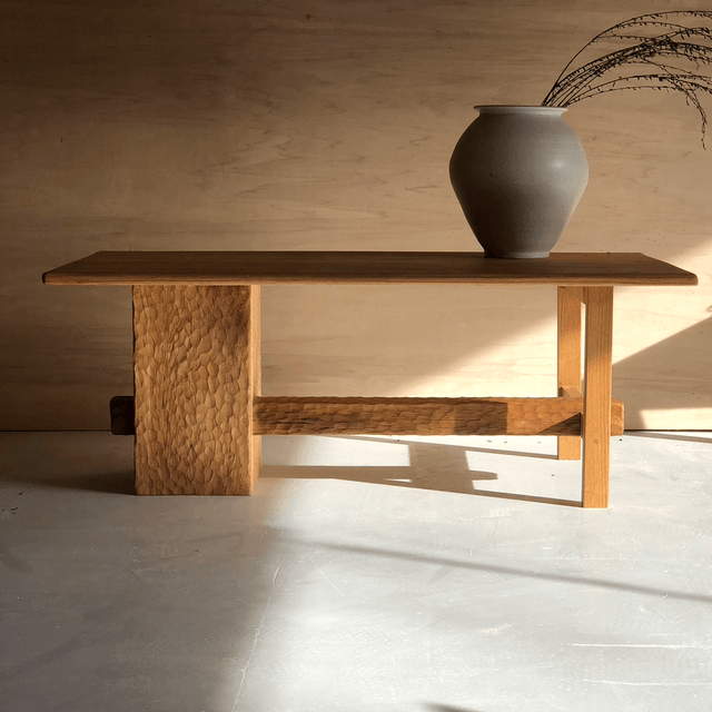 Table basse en chêne 