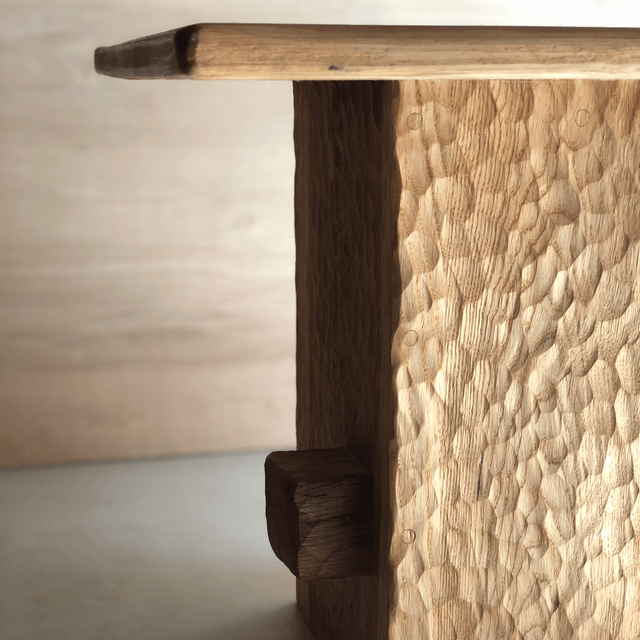 Table basse en chêne 