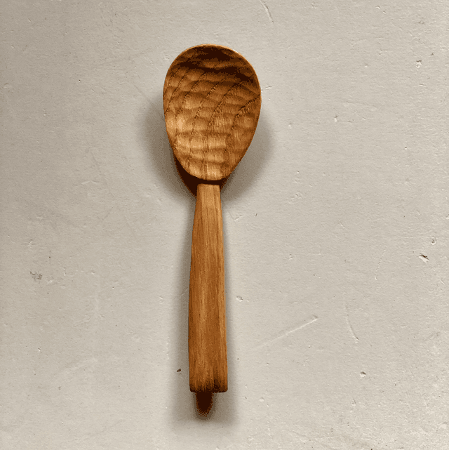 Cuillère en châtaignier 