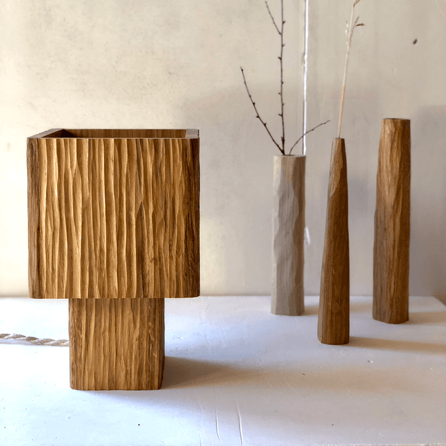 Lampe à poser Chêne 